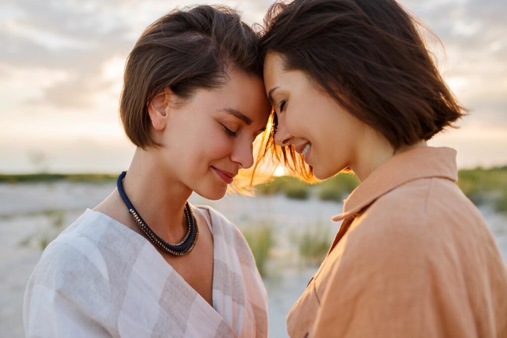 portrait-of-a-smiling-female-couple
